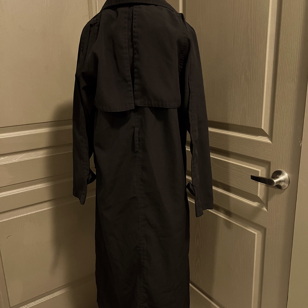 Microfiber rainy cape style coat
